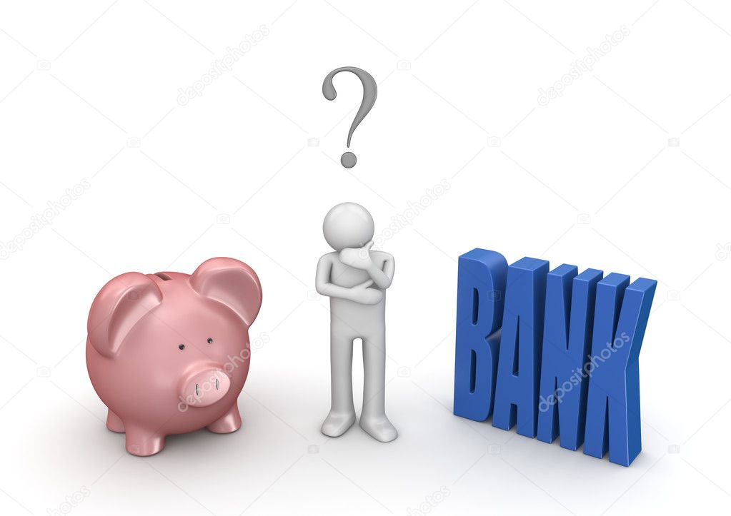 Choosing whether open bank account or leave in piggybank