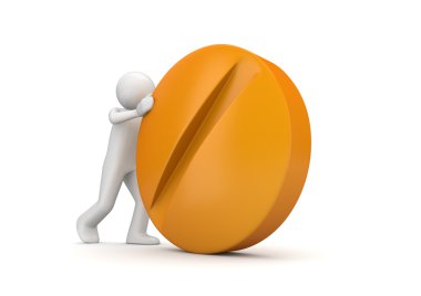 Señora blanca vestido de gasa negro con los granos