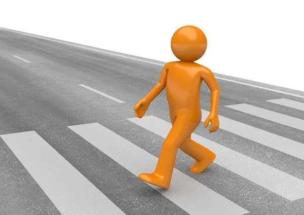Street collection - Pedestrian crossing — Stock Photo, Image