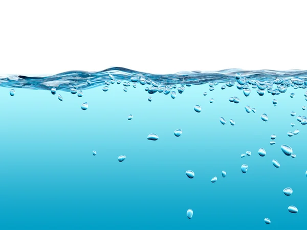 Podwodne pęcherzyki powietrza — Zdjęcie stockowe