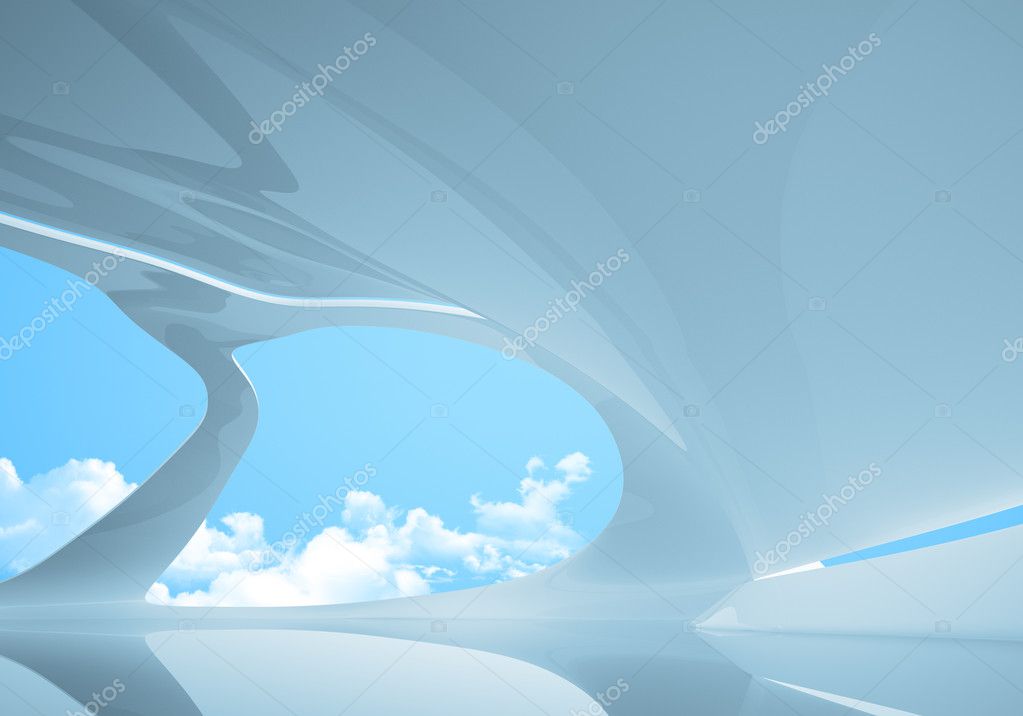 Remarkable interiors 3d backgrounds - wallpapers series