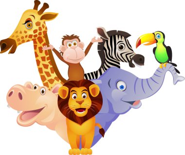 Animal cartoon clipart