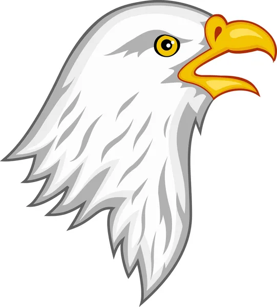 Cabeça de águia — Vetor de Stock