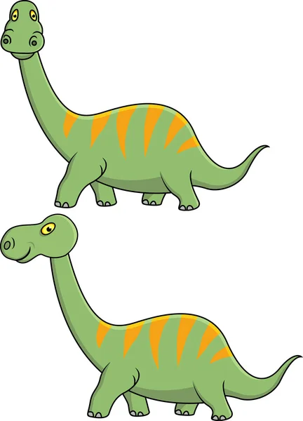 Desenhos animados de dinossauros —  Vetores de Stock