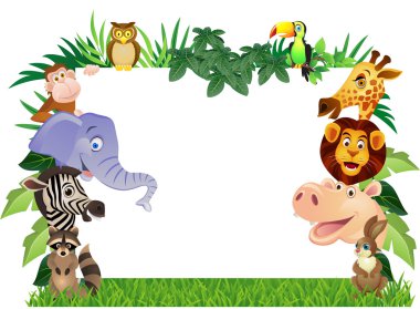 Animal cartoon clipart