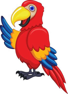 Parrot bird clipart