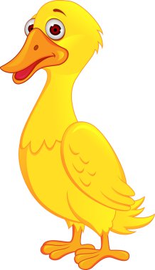 Duck cartoon clipart