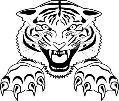 Tiger Tattoo clipart