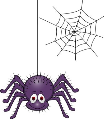 Spider Cartoon clipart