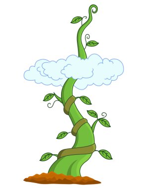 Beanstalk clipart