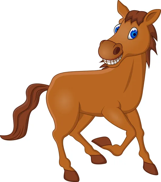 Koń kreskówka — Wektor stockowy