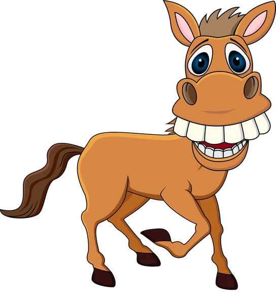 Śmieszne konia — Wektor stockowy