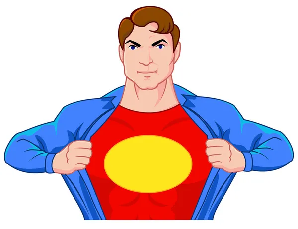 Superbohater tajnych — Wektor stockowy