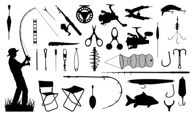 Fishing clipart