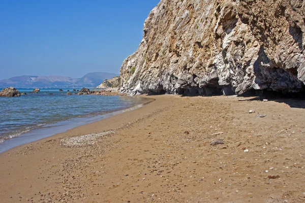 Dafne plaży na wyspie zakynthos — Zdjęcie stockowe