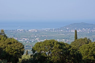 Sahil ve kent ada Zakynthos göster