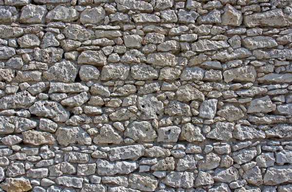 Wall of White rock in Jura — Stock Photo, Image