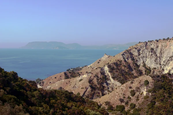 Küste mit Felsen auf der Insel Zakynthos — Stockfoto