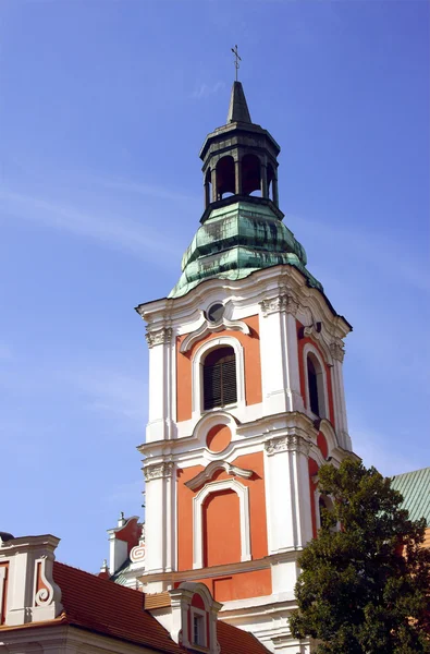 Torre de la iglesia en Poznan —  Fotos de Stock