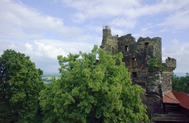 Castle with bastille clipart
