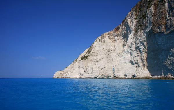 Felswand auf der Insel Sakynthos — Stockfoto