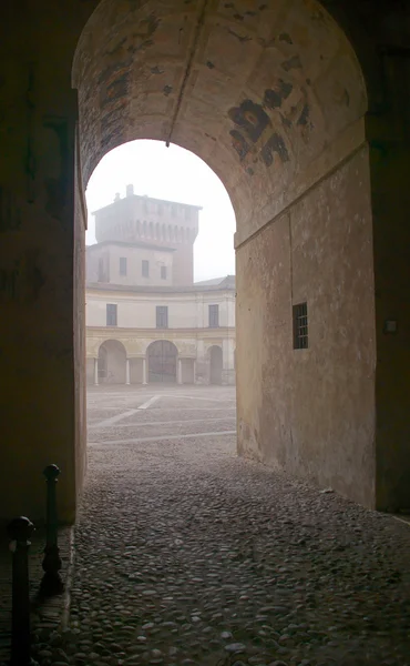 Gateway i Palazzo Ducale på vintern — Stockfoto