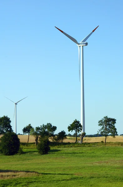 Turbinas en parque eólico —  Fotos de Stock