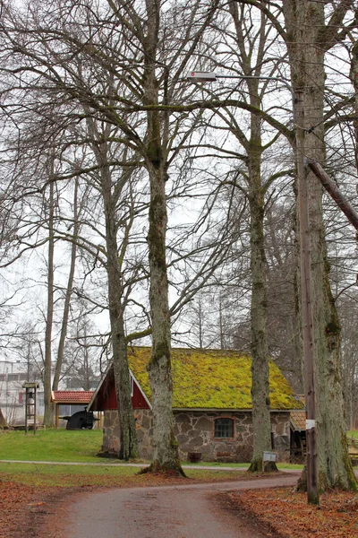 Traditional swedish house — Stock Photo, Image