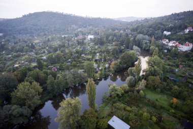 kavşak, yol çok detaylı hava Şehir Manzaralı