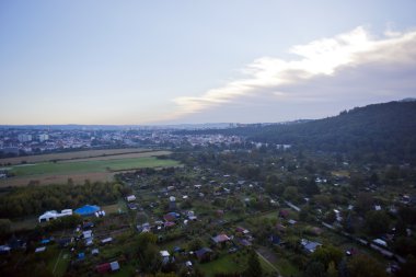 kavşak, yol çok detaylı hava Şehir Manzaralı