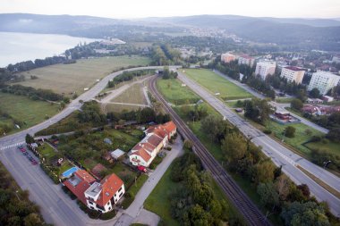 Havadan şehir manzaralı, brno, Çek Cumhuriyeti