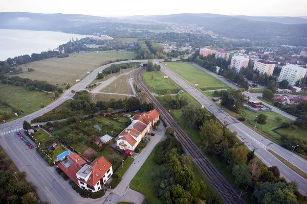 Vista aérea de la ciudad, Brno, República Checa —  Fotos de Stock