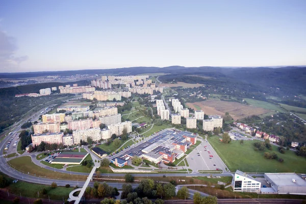 Havadan şehir manzaralı, brno, Çek Cumhuriyeti