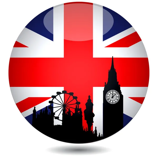 Flag.Vector britannique — Image vectorielle