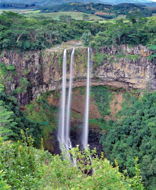 Chamarel falls Mauritius clipart