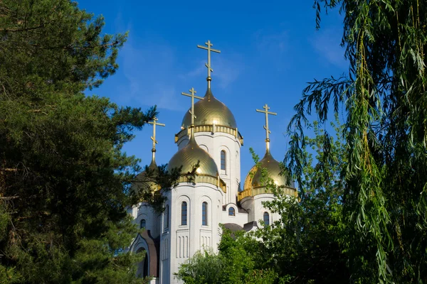 Russisch-orthodoxe kerk — Stockfoto