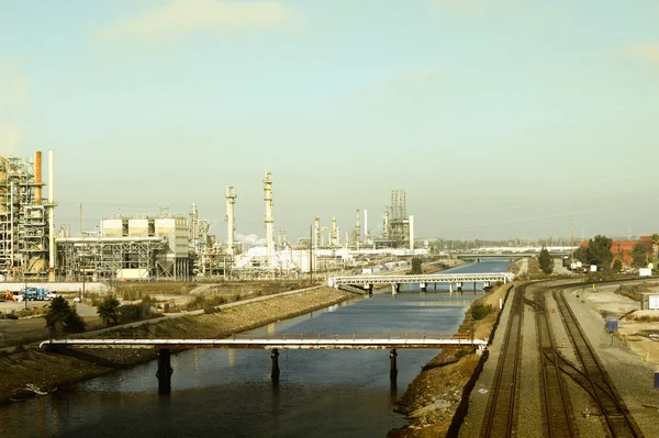 Industria del petróleo y el gas — Foto de Stock