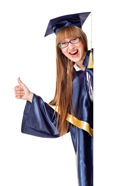 Blank sign - Graduate — Stock Photo, Image
