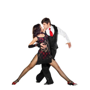 eylem iki tango dansçı