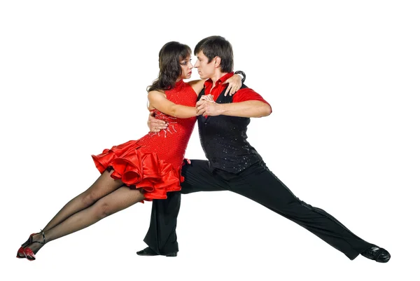 Danseurs de tango en action — Photo