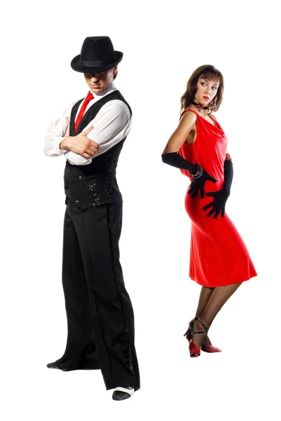 Tango dansçılar — Stok fotoğraf