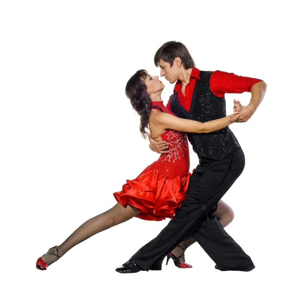 Bailarines de tango — Foto de Stock
