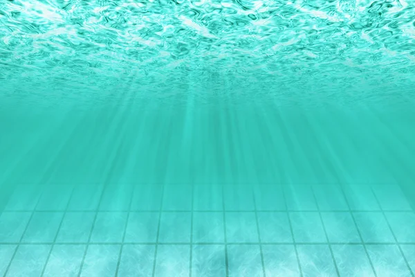 Under water scene in pool — Stock Photo, Image