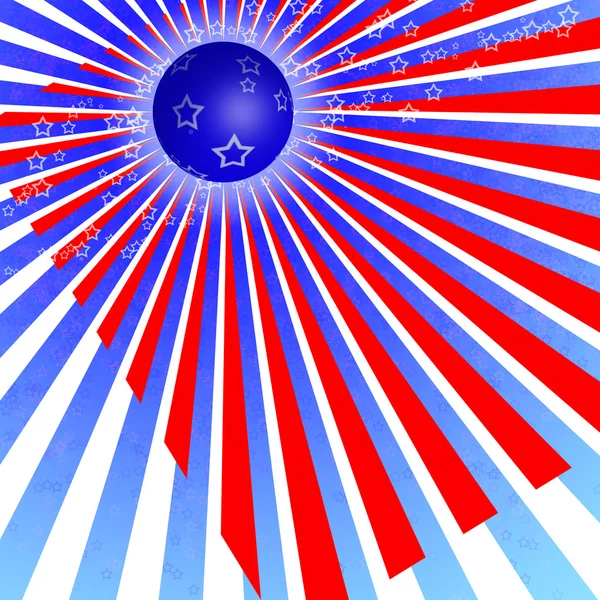Абстрактный дизайн флага США — стоковое фото