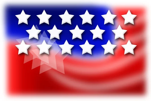Прапор США абстрактний дизайн — стокове фото