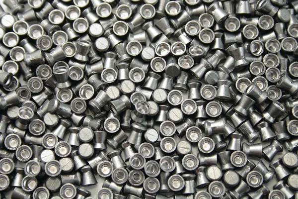 Airgun pellets background — Stock Photo, Image