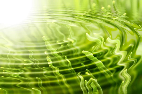 Grass under water ripple — Stock Photo, Image