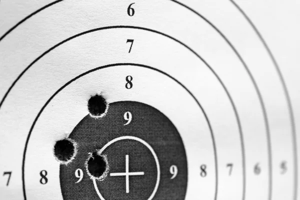 stock image Black and white paper target
