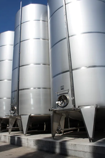 stock image Stainless tanks