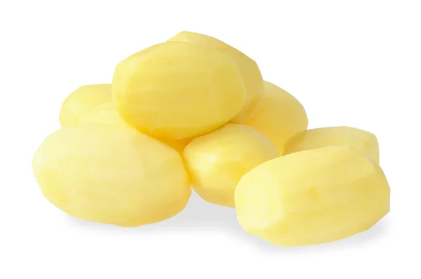 Frische geschälte Kartoffeln — Stockfoto